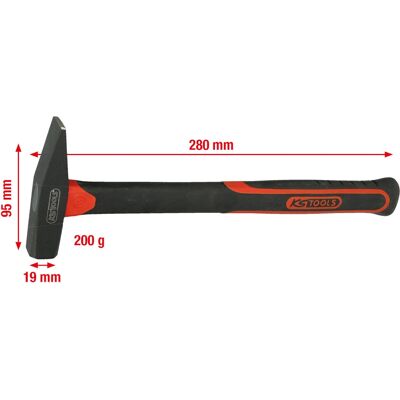 KS Tools 142.1321 Schlosserhammer - Hammer KS Tools 142.1321 Schlosserhammer - Hammer
