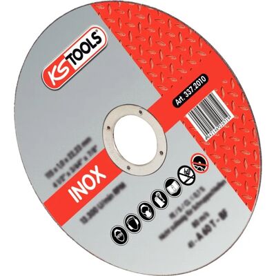 KS Tools Højtydende tynd skive - Ø 100mm - 1,6mm - 25 stk KS Tools Højtydende tynd skive - Ø 100mm - 1,6mm - 25 stk