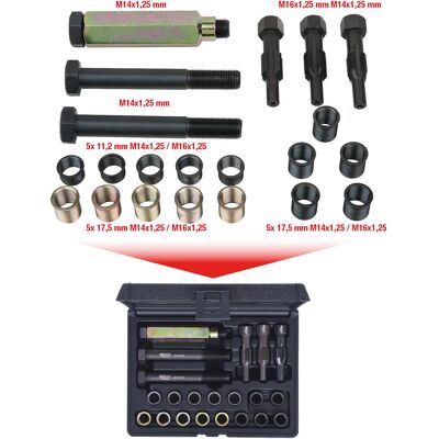 KS Tools 150.5080 juego de herramientas mecánicas - Juego de reparación de roscas dañadas KS Tools 150.5080 juego de herramientas mecánicas - Juego de reparación de roscas dañadas