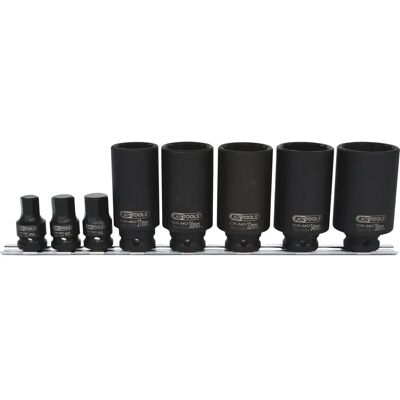 KS Tools 150.1750 Conjunto de 8 soquetes para eixo de transmissão KS Tools 150.1750 Conjunto de 8 soquetes para eixo de transmissão