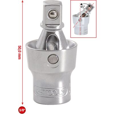 KS Tools 917.3850 Kromnøgleadapter - 3/8" - 50mm KS Tools 917.3850 Kromnøgleadapter - 3/8" - 50mm