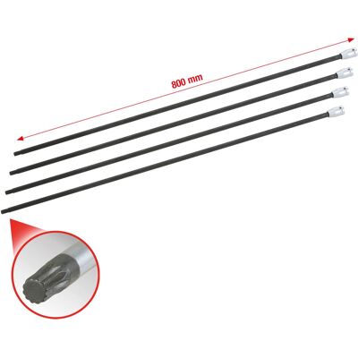 KS Tools 150.1740 Steckschlüsselsatz - Vielzahn (XZN) - 4 st KS Tools 150.1740 Steckschlüsselsatz - Vielzahn (XZN) - 4 st