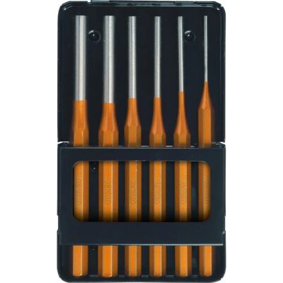 KS Tools 162.0370 Punzon de pasador - Cabeza de impacto - Acero cromo-molibdeno - 6 piezas - 750 g KS Tools 162.0370 Punzon de pasador - Cabeza de impacto - Acero cromo-molibdeno - 6 piezas - 750 g