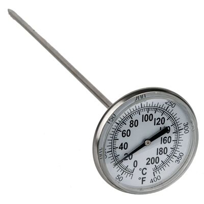 KS Tools Thermometer - Luft & Wasser - 0-200°C/0-400°F - 210mm KS Tools Thermometer - Luft & Wasser - 0-200°C/0-400°F - 210mm