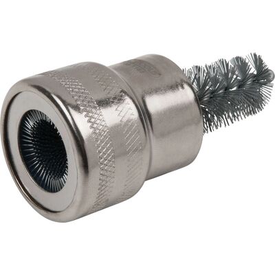 Brosse métallique KS Tools 700.1197 - Nettoyage des bornes de batterie - Publicité Brosse métallique KS Tools 700.1197 - Nettoyage des bornes de batterie - Publicité