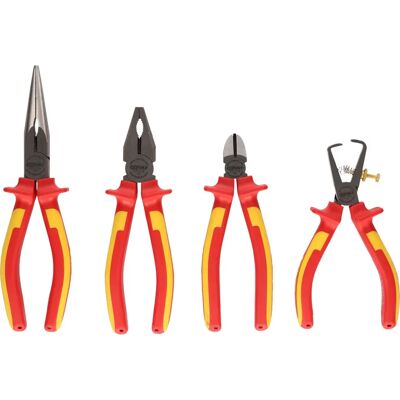 KS Tools 117.1160 isolierte Zangensatz - Ergotorque VDE, 4 Stück KS Tools 117.1160 isolierte Zangensatz - Ergotorque VDE, 4 Stück