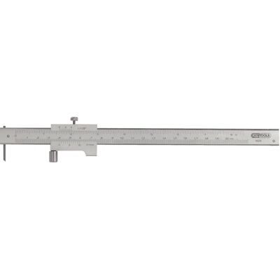 KS Tools Skydemåler - 200mm - Universalt målebånd med stoprulle KS Tools Skydemåler - 200mm - Universalt målebånd med stoprulle