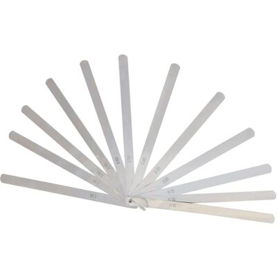 KS Tools Fita de Medição - 13 Lâminas, 0,05-1 mm, 200 mm - Ferramenta de Medição KS Tools Fita de Medição - 13 Lâminas, 0,05-1 mm, 200 mm - Ferramenta de Medição