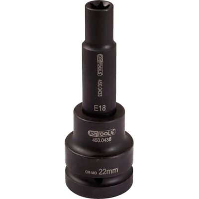 KS Tools 450.0453 Slagset, E22, 3/4" KS Tools 450.0453 Slagset, E22, 3/4"