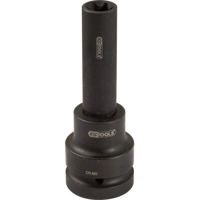 Busella di impatto KS Tools E-Torx E20 - 145mm - Cromo-Molibdeno - Utensile d'impatto Busella di impatto KS Tools E-Torx E20 - 145mm - Cromo-Molibdeno - Utensile d'impatto