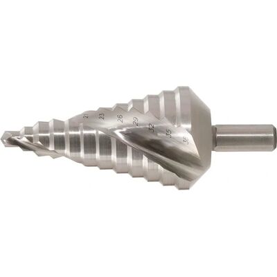 KS TOOLS - Perceuse à gradins HSS réglable - 7-40,5mm - Argent - Publicité KS TOOLS - Perceuse à gradins HSS réglable - 7-40,5mm - Argent - Publicité
