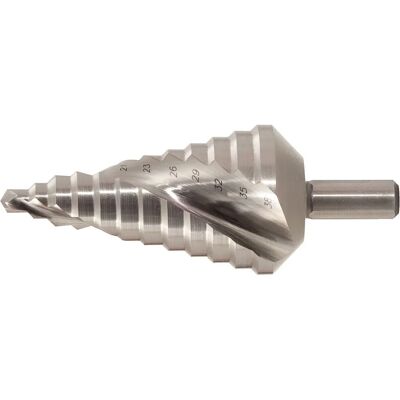 KS Tools 330.2342 Kobalt-Stufenbohrer - Hochleistungs-HSS Co 5 - 11 Stufen KS Tools 330.2342 Kobalt-Stufenbohrer - Hochleistungs-HSS Co 5 - 11 Stufen