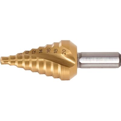 KS Tools 330.2374 Mèche - 9 étapes, 4-12mm, Or - Mèche pour tôle - Publicité KS Tools 330.2374 Mèche - 9 étapes, 4-12mm, Or - Mèche pour tôle - Publicité