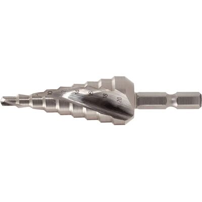 KS Tools 330.2383 borr - 14-trinn högpresterande HSS - Silverfärgad - Borrverktyg KS Tools 330.2383 borr - 14-trinn högpresterande HSS - Silverfärgad - Borrverktyg