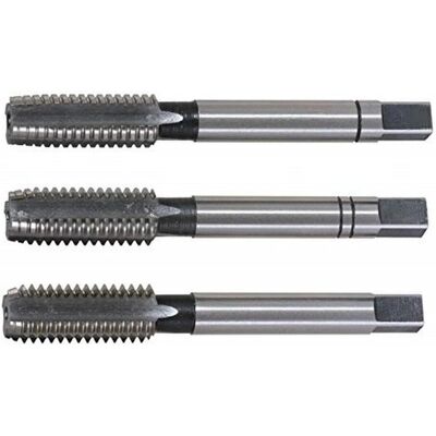 KS Tools Jeu de 3 tarauds en acier rapide M3 x 0,6 KS Tools Jeu de 3 tarauds en acier rapide M3 x 0,6