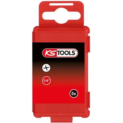 KS Tools 75mm Zeskant Bits Set - 5 Stuks - Industriestandaard KS Tools 75mm Zeskant Bits Set - 5 Stuks - Industriestandaard