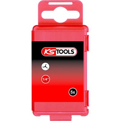 KS Tools 911.7722 Set med 5 Tri-Wing bits KS Tools 911.7722 Set med 5 Tri-Wing bits