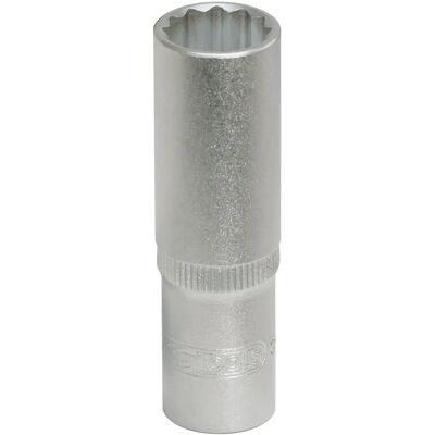 KS Tools Steckschlüsseleinsatz - 3/8 Zoll, Tiefprofil, Satin Chrom - Stecknuss KS Tools Steckschlüsseleinsatz - 3/8 Zoll, Tiefprofil, Satin Chrom - Stecknuss