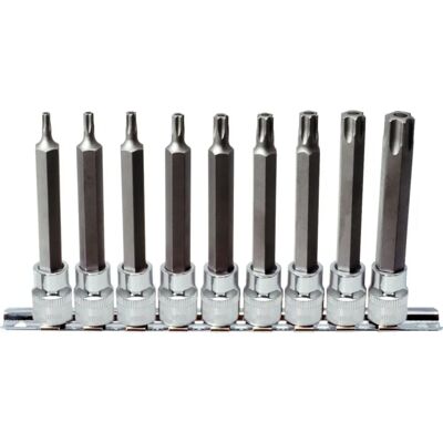 KS Tools 918.3969 Set di bussole - Punte Torx lunghe KS Tools 918.3969 Set di bussole - Punte Torx lunghe