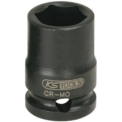 KS Tools 515.1541 Kurze Sechskant-Kraft-Stecknuss - Für Impact-Schrauber KS Tools 515.1541 Kurze Sechskant-Kraft-Stecknuss - Für Impact-Schrauber