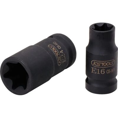 KS Tools Schlagsockel - E-TORX E12, 3/8" Antrieb KS Tools Schlagsockel - E-TORX E12, 3/8" Antrieb
