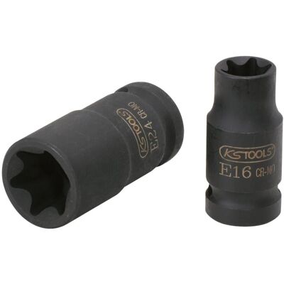 KS Tools Clé à chocs E-TORX E14 courte 30mm KS Tools Clé à chocs E-TORX E14 courte 30mm