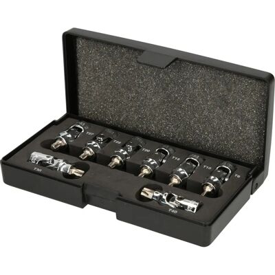 KS Tools 917.1490 Set di Bussole - TORX, 8 pz KS Tools 917.1490 Set di Bussole - TORX, 8 pz