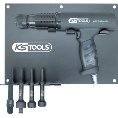 Conjunto de martelos KS Tools 515.3880 - Amortecimento de vibração, 6 peças, 292 mm Conjunto de martelos KS Tools 515.3880 - Amortecimento de vibração, 6 peças, 292 mm