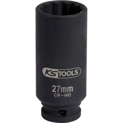 KS Tools 150.1705-E Skrallesett - 30mm, 1/2 tomme, Krom-molybdenstål KS Tools 150.1705-E Skrallesett - 30mm, 1/2 tomme, Krom-molybdenstål