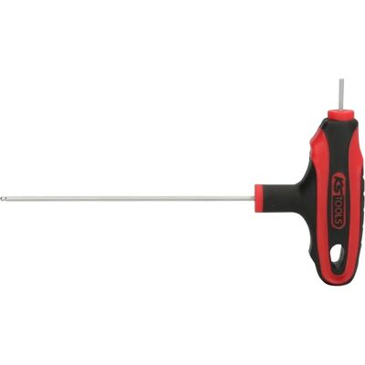 Clé Allen de 2 mm, poignée en T, sur support KS Tools - Publicité Clé Allen de 2 mm, poignée en T, sur support KS Tools - Publicité