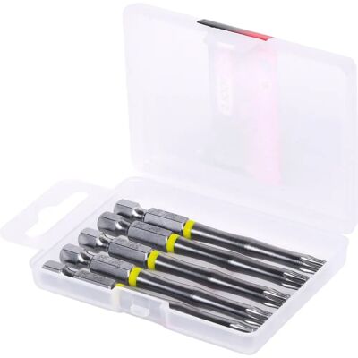 Bit Torsion Power KS Tools - Set da 5, 75 mm, T30 Bit Torsion Power KS Tools - Set da 5, 75 mm, T30