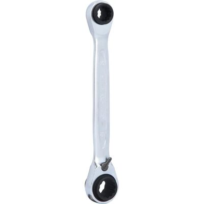 KSTOOLS - Ks Tools 503.4656 Chiave a cricco doppia poligonale reversibile - Chiave KSTOOLS - Ks Tools 503.4656 Chiave a cricco doppia poligonale reversibile - Chiave