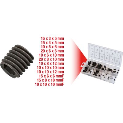 KS Tools 970.0400 Skruer/Boltesæt - 160 dele KS Tools 970.0400 Skruer/Boltesæt - 160 dele