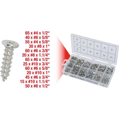 KS Tools 970.0430 Wkręty/nakrętki zestaw - 550 szt KS Tools 970.0430 Wkręty/nakrętki zestaw - 550 szt