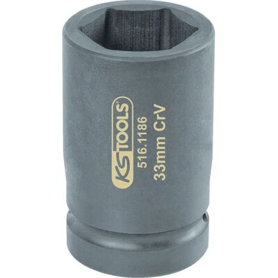 KS TOOLS 516.1186 Stecknuss-Set - Hexagon 33mm KS TOOLS 516.1186 Stecknuss-Set - Hexagon 33mm