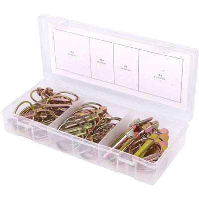 KS Tools Assortment of Safety Pins - 50 pcs KS Tools Assortment of Safety Pins - 50 pcs