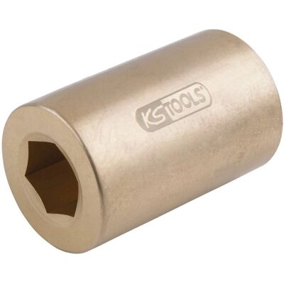 KSTOOLS Ks Tools - 1" Indsats til socket - 6-kant - Aluminium-bronze - DIN 3124 KSTOOLS Ks Tools - 1" Indsats til socket - 6-kant - Aluminium-bronze - DIN 3124