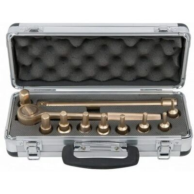 KS Tools 15-teiliger Aluminium-Bronze Steckschlüssel-Set - Handwerkzeug KS Tools 15-teiliger Aluminium-Bronze Steckschlüssel-Set - Handwerkzeug