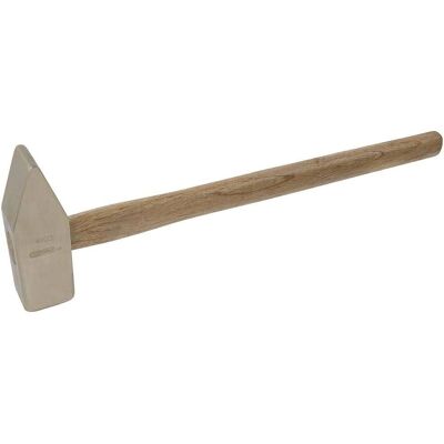 KSTOOLS Hammer - Hickory-Griff - 9000g - Antischwelle - Korrosionsbeständig - Verschleißfest - DIN 1042 KSTOOLS Hammer - Hickory-Griff - 9000g - Antischwelle - Korrosionsbeständig - Verschleißfest - DIN 1042