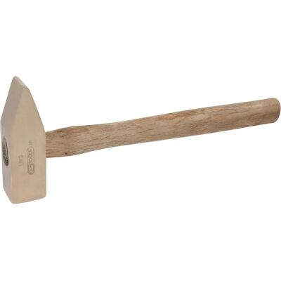KS TOOLS 963.2125 Hammer - Hickory-Griff, 1500g, DIN 1041, Funkenfrei KS TOOLS 963.2125 Hammer - Hickory-Griff, 1500g, DIN 1041, Funkenfrei
