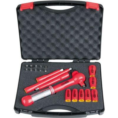 KS Tools 117.1876 Juego de llaves de vaso aisladas - Juego de 21 piezas KS Tools 117.1876 Juego de llaves de vaso aisladas - Juego de 21 piezas