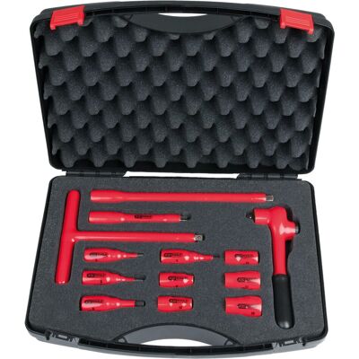 KS Tools 117.1888 Steckschlüssel-Set - Isoliert 3/8" - 13 Teile KS Tools 117.1888 Steckschlüssel-Set - Isoliert 3/8" - 13 Teile