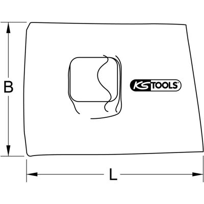 KSTOOLS Modell - Schutzabdeckung aus PVC 260mm - Schutz der Kontakte KSTOOLS Modell - Schutzabdeckung aus PVC 260mm - Schutz der Kontakte