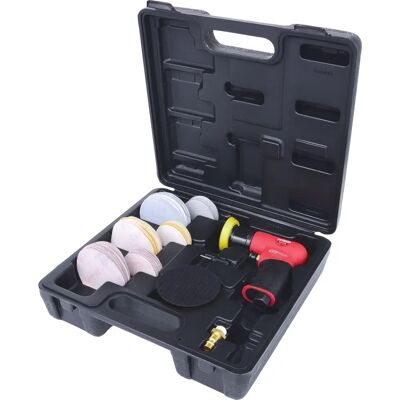 KS Tools Mini-Druckluft-Exzenterschleifer-Set - 63-teilig KS Tools Mini-Druckluft-Exzenterschleifer-Set - 63-teilig