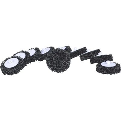 KS Tools 50mm Schwarze Schleifpads - Oberflächen Glätten KS Tools 50mm Schwarze Schleifpads - Oberflächen Glätten
