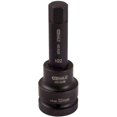 KSTOOLS Steckschlüssel - Lang 30 mm Sechskant - Impact-Schlüssel KSTOOLS Steckschlüssel - Lang 30 mm Sechskant - Impact-Schlüssel