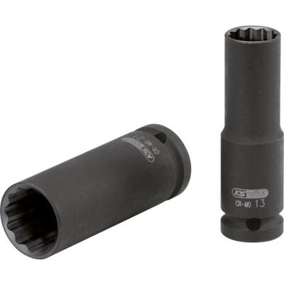 KS Tools Impact Socket - Hexagon, 1/2" drive, 78mm long KS Tools Impact Socket - Hexagon, 1/2" drive, 78mm long