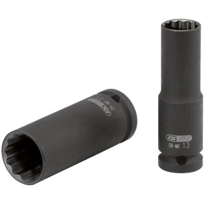 Ks Tools Poligonális női négyszög adapter - Hossz 78mm - 1/2 hüvelyk Ks Tools Poligonális női négyszög adapter - Hossz 78mm - 1/2 hüvelyk