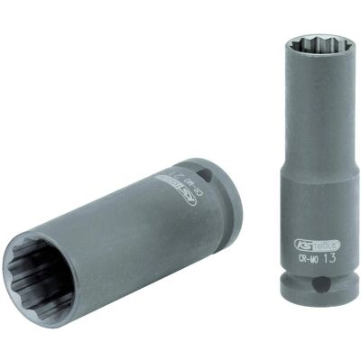 KS TOOLS Sechskant-Frauenstecknuss 1/2 Zoll lang - Bit Stecknuss KS TOOLS Sechskant-Frauenstecknuss 1/2 Zoll lang - Bit Stecknuss