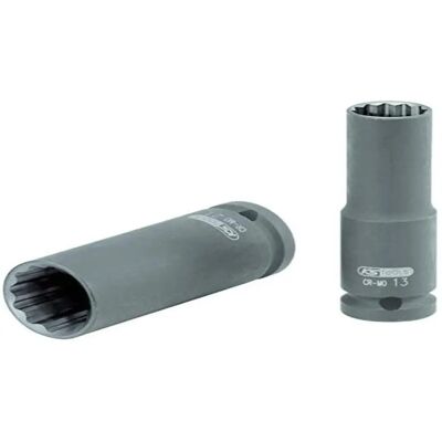 Ks Tools 515.0956 Hexagon Sleeve 1/2 for Impact Drivers - Long 23mm Ks Tools 515.0956 Hexagon Sleeve 1/2 for Impact Drivers - Long 23mm